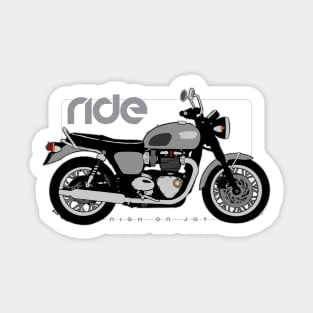 Ride t120 bw Sticker